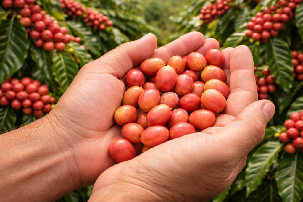 Borbón Rosado, una de las variedades de café más exclusivas de Colombia. Conoce su perfil en taza, características y cómo prepararlo.